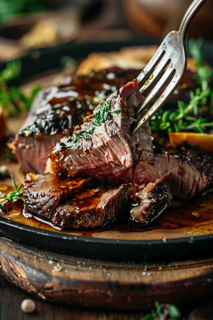 Crockpot Balsamic Roast Beef