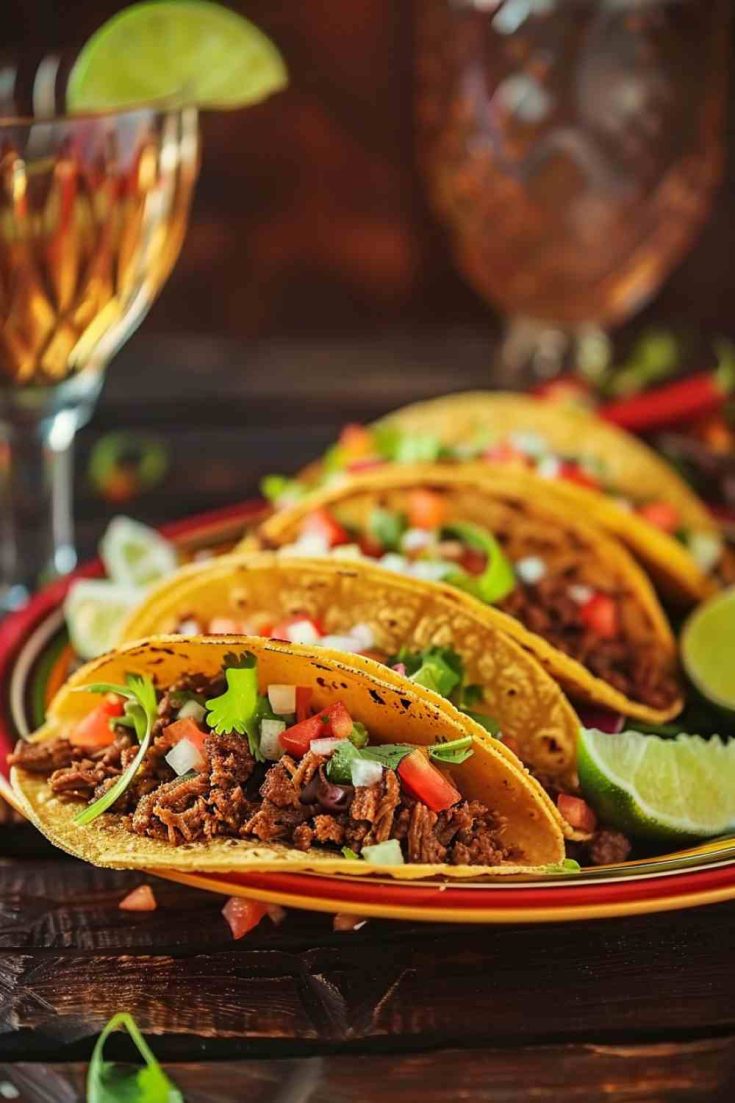 Crockpot Beef Barbacoa Tacos