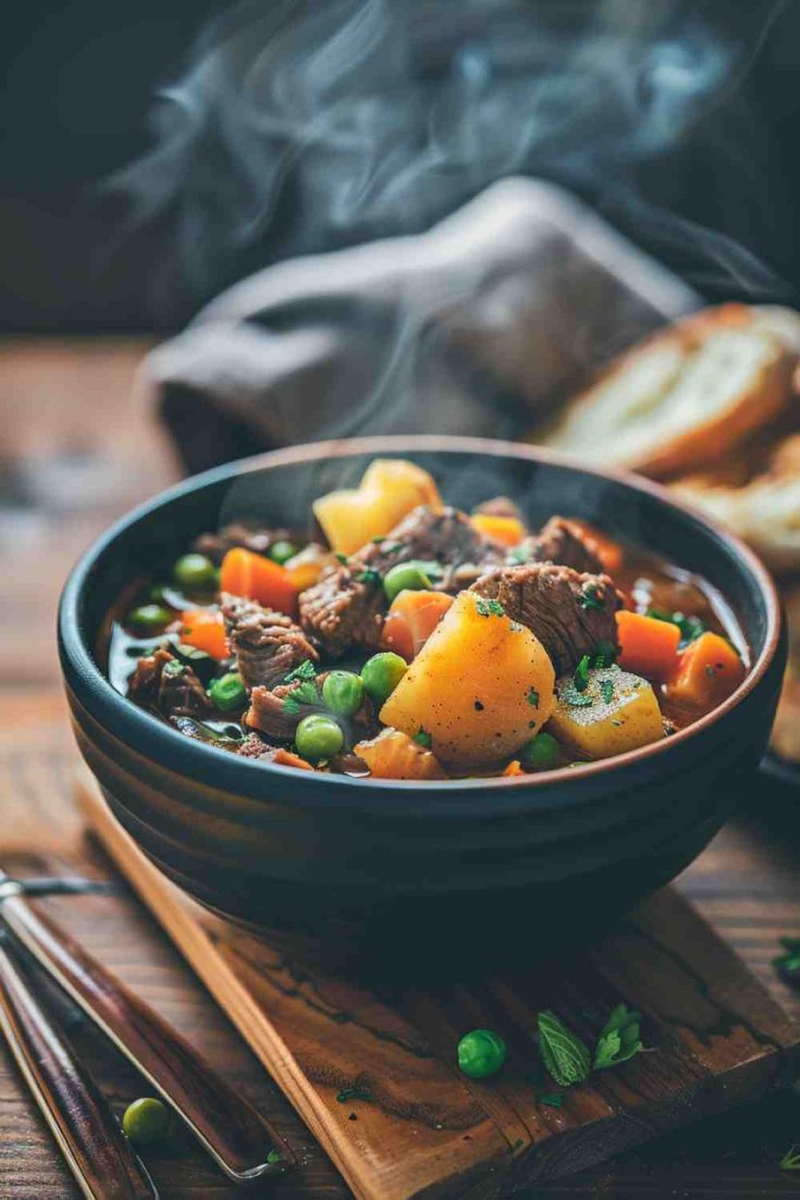 Crockpot Beef Stew with Vegetables