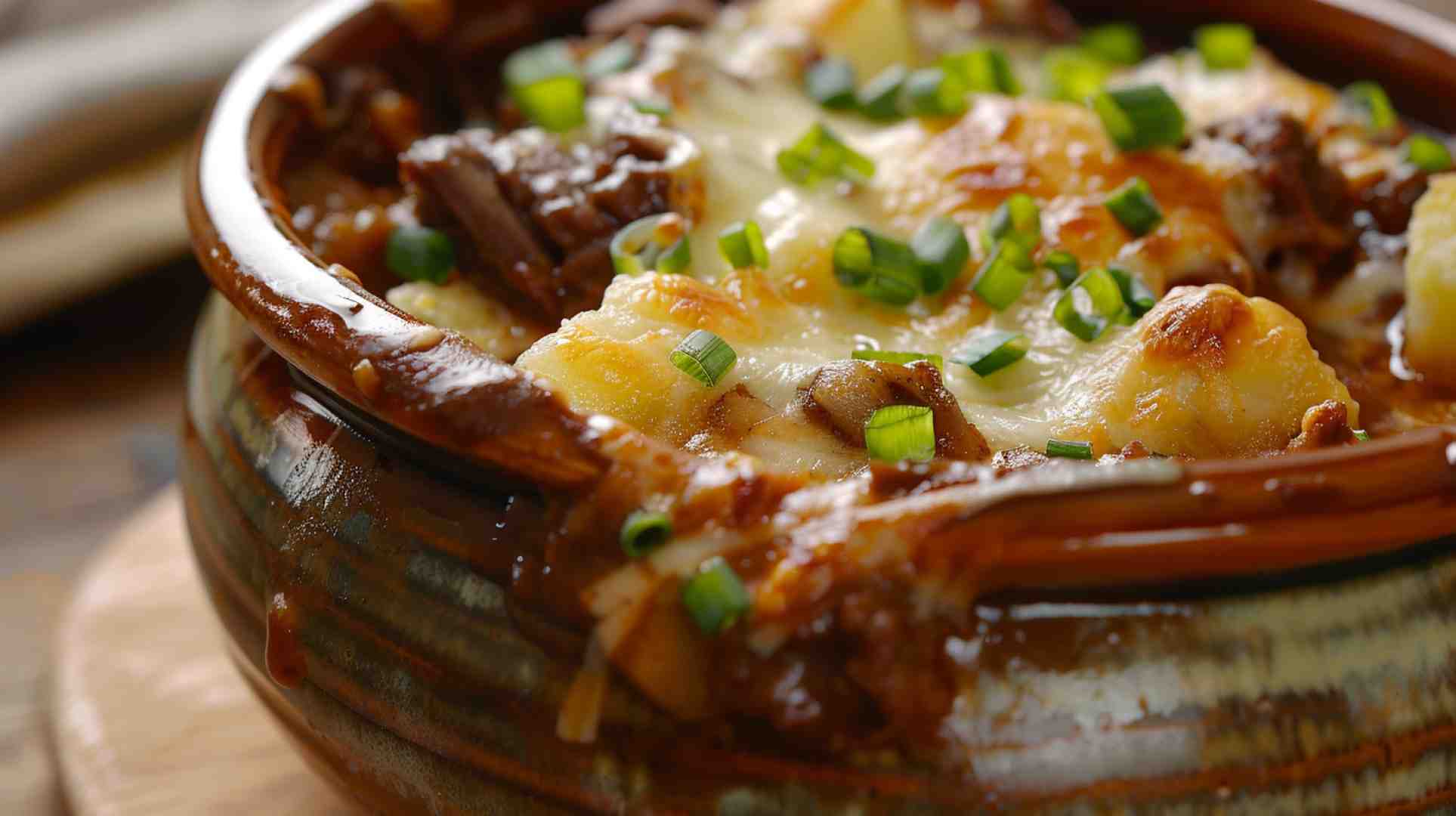 Crockpot Beef and Potato Casserole