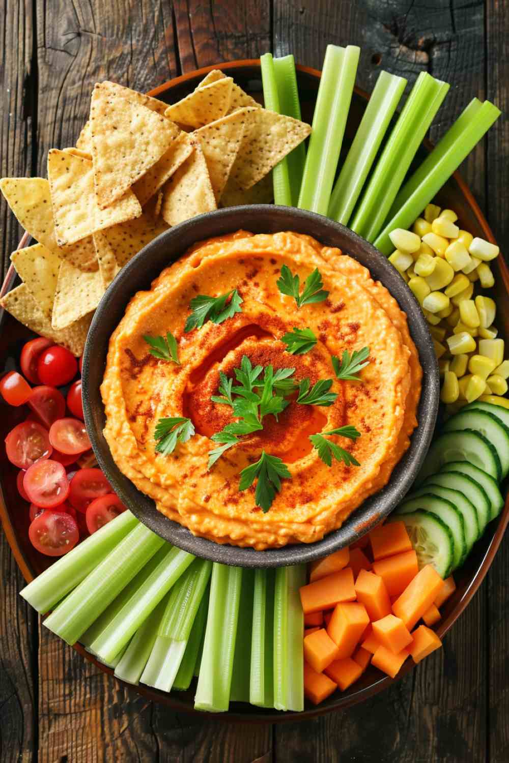 Crockpot Buffalo Chicken Dip