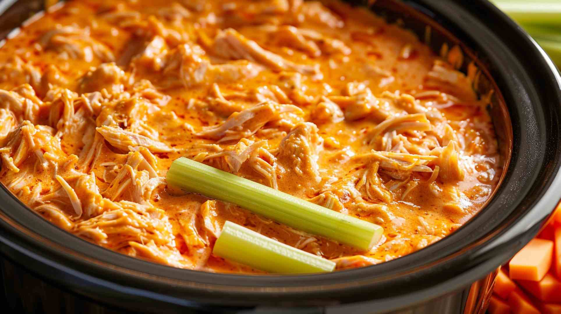 Crockpot Buffalo Chicken Dip