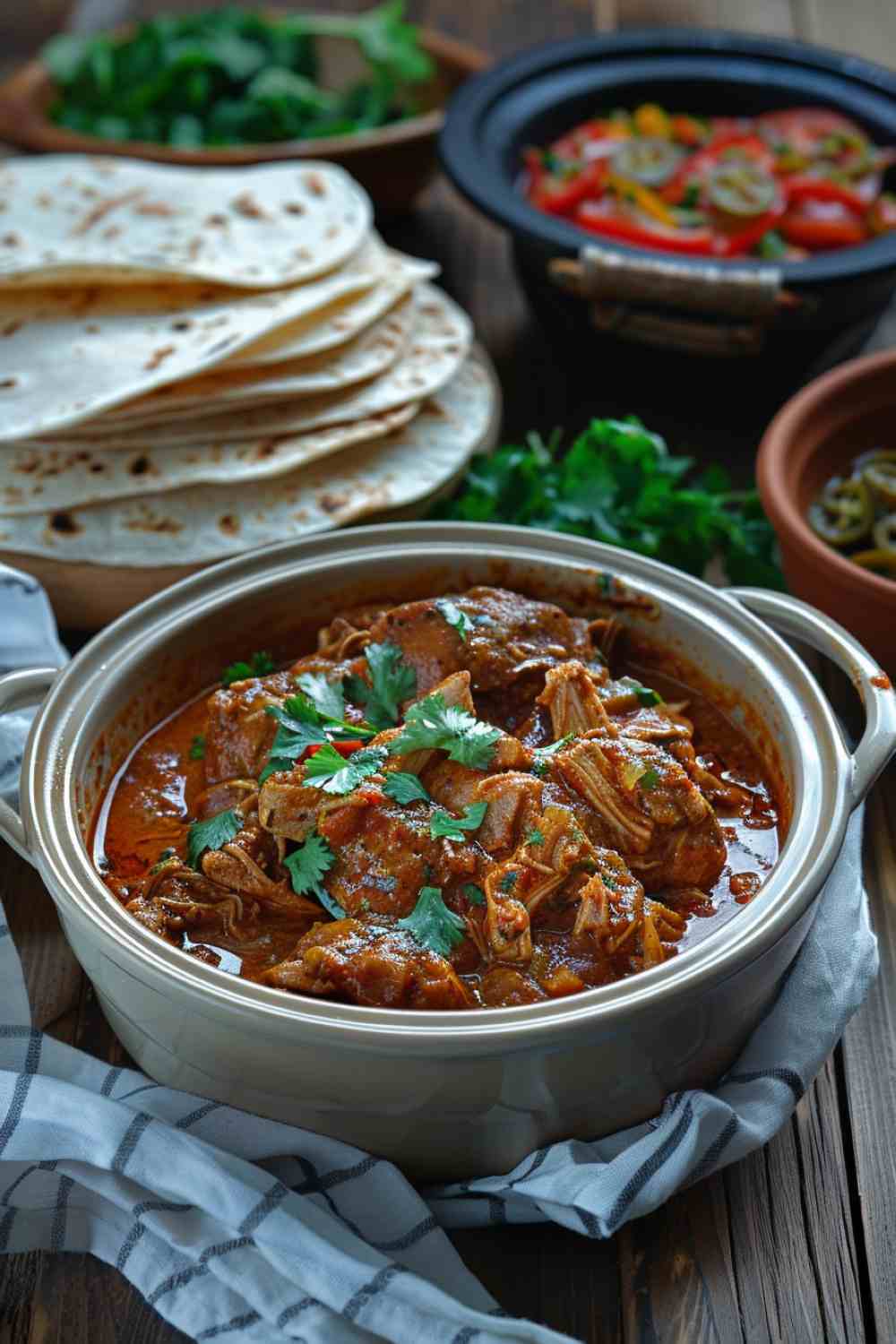 Crockpot Chicken Fajitas