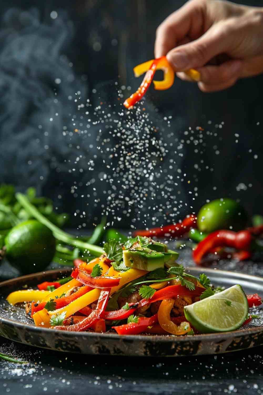 Crockpot Chicken Fajitas