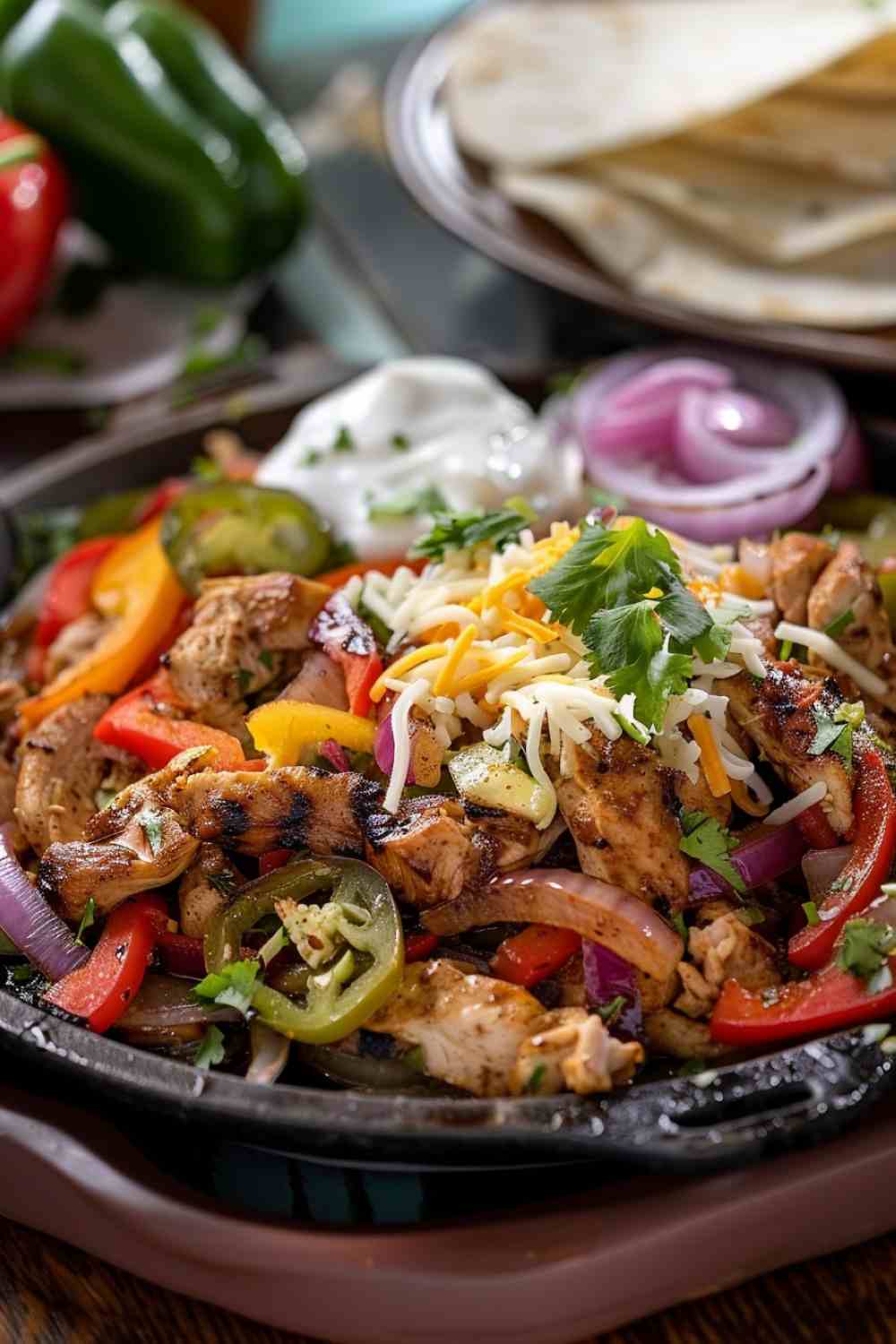 Crockpot Chicken Fajitas