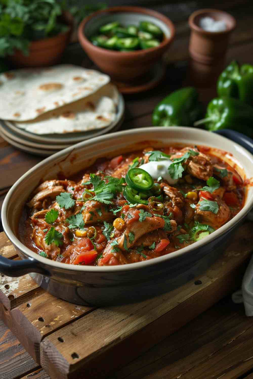 Crockpot Chicken Fajitas