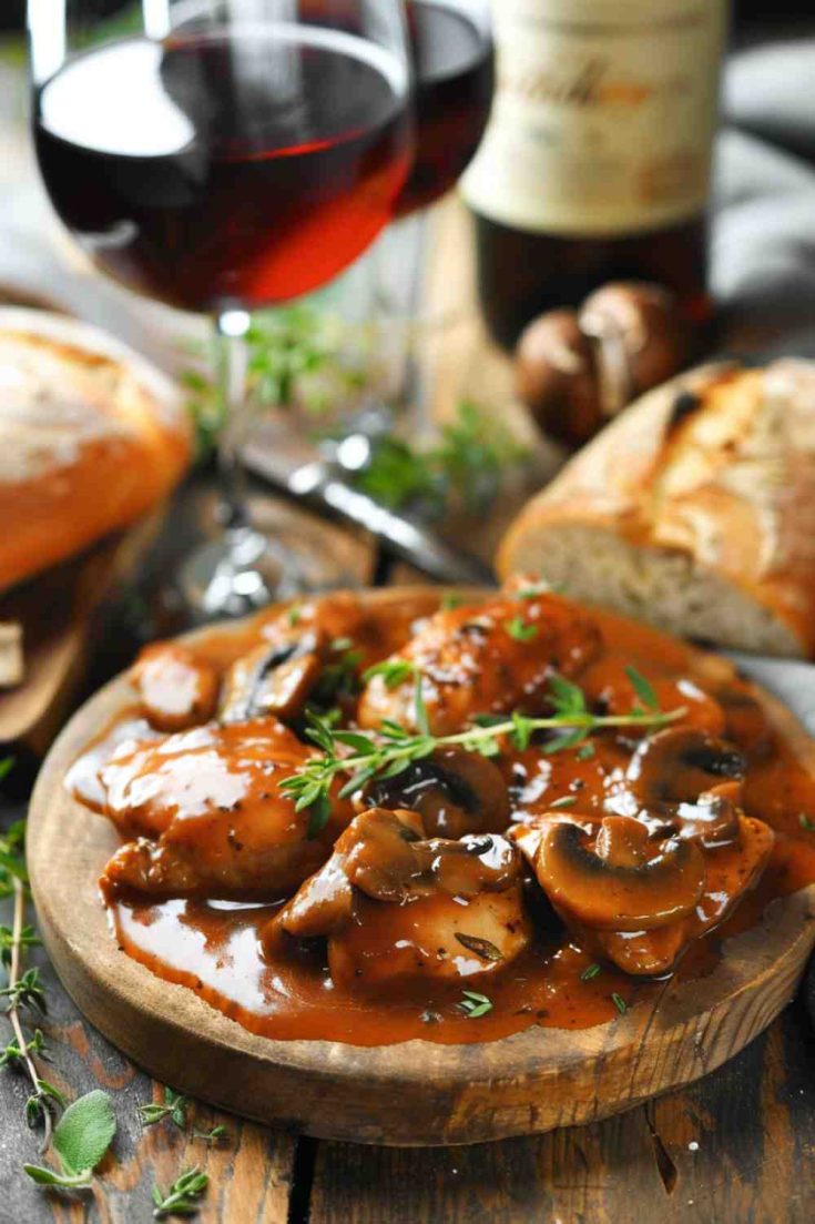 Crockpot Chicken Marsala