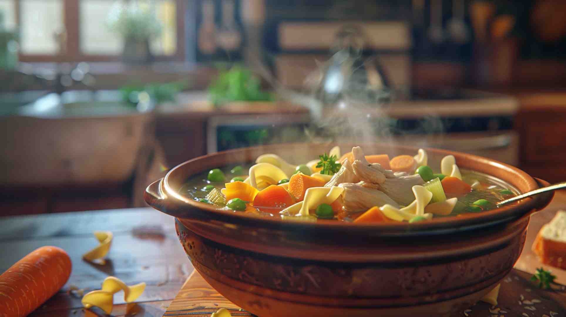 Crockpot Chicken Noodle Soup