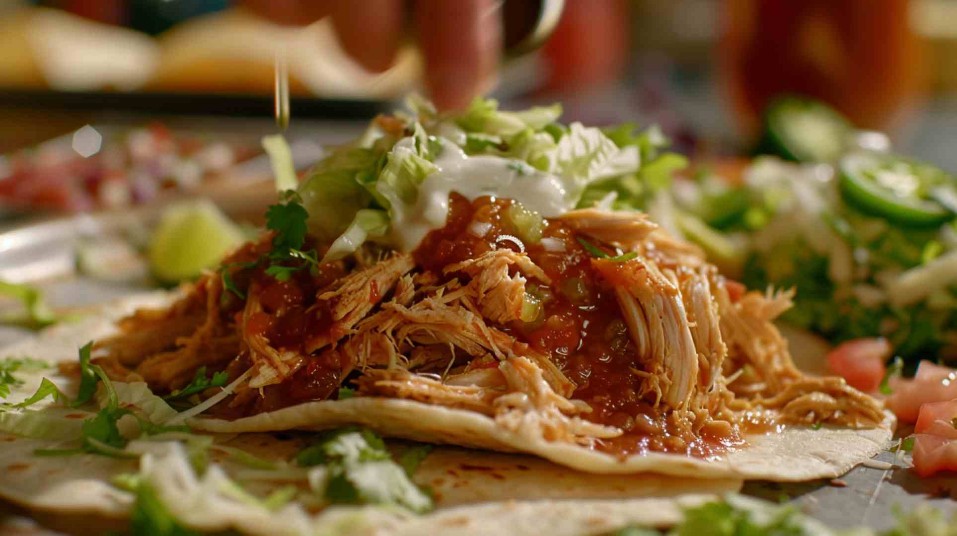 Crockpot Chicken Tacos