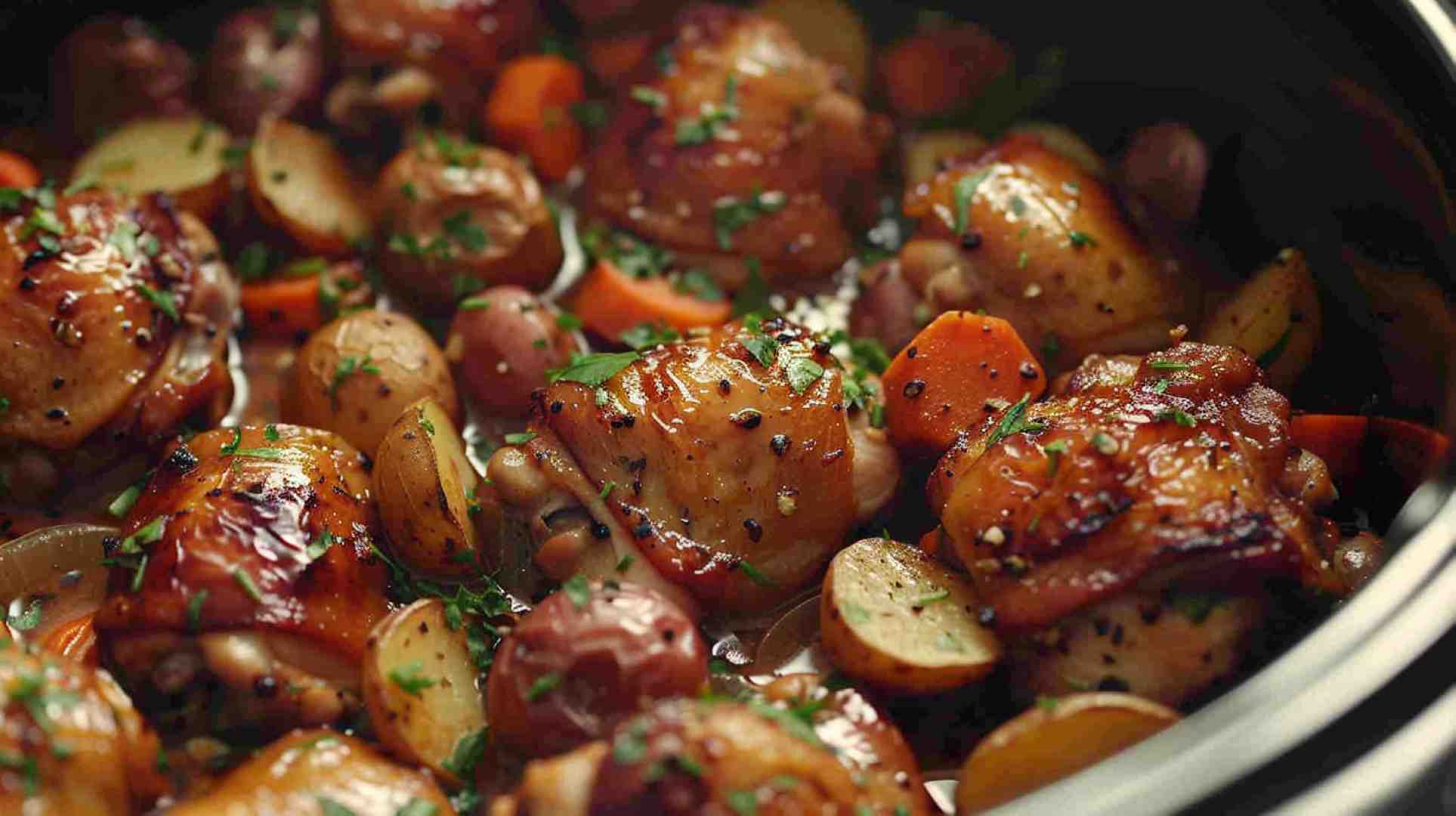 Crockpot Chicken and Potatoes