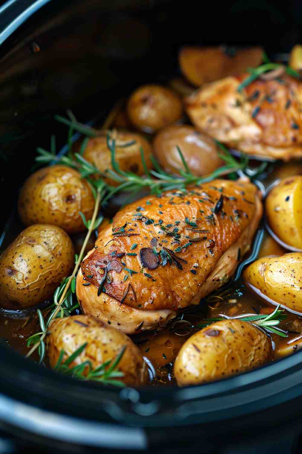 Crockpot Chicken and Potatoes