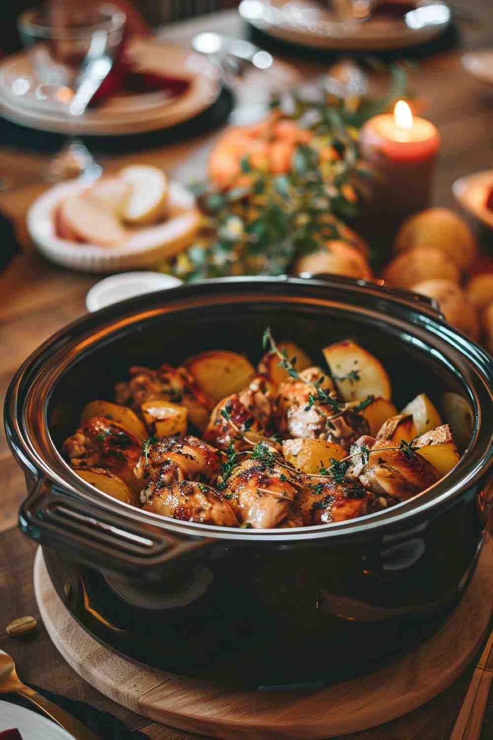 Crockpot Chicken and Potatoes