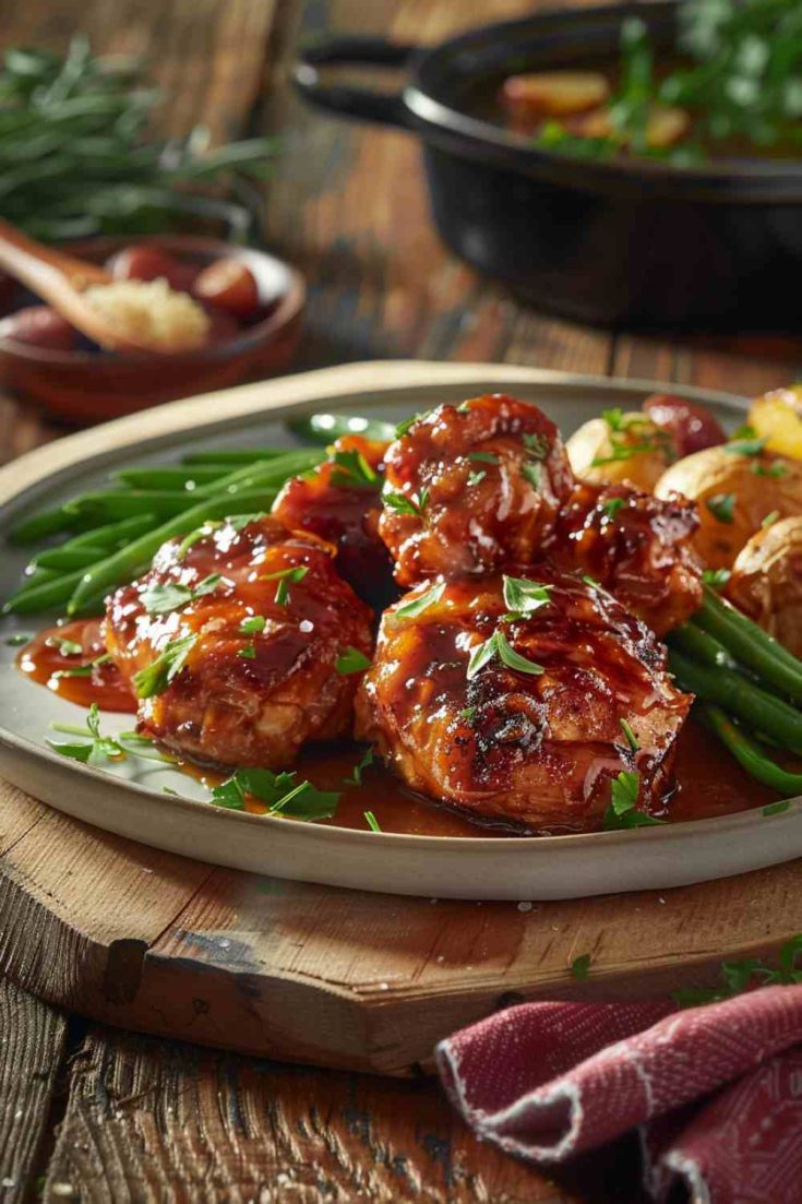 Crockpot Honey Garlic Chicken