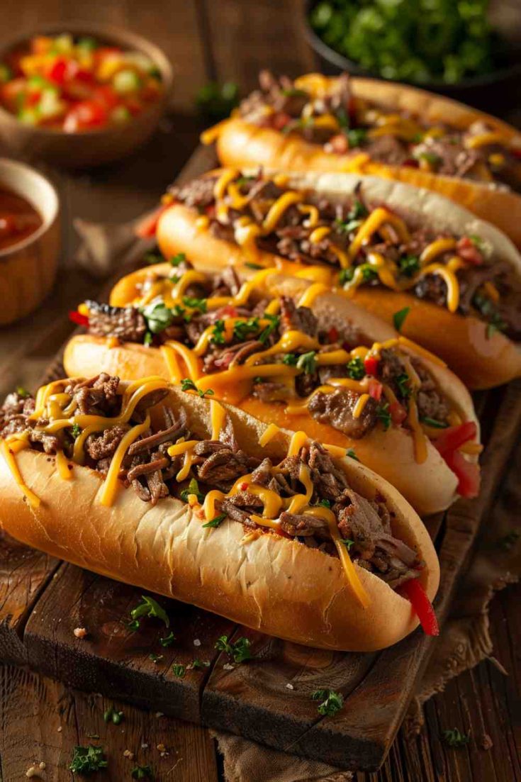 Crockpot Philly Cheesesteak