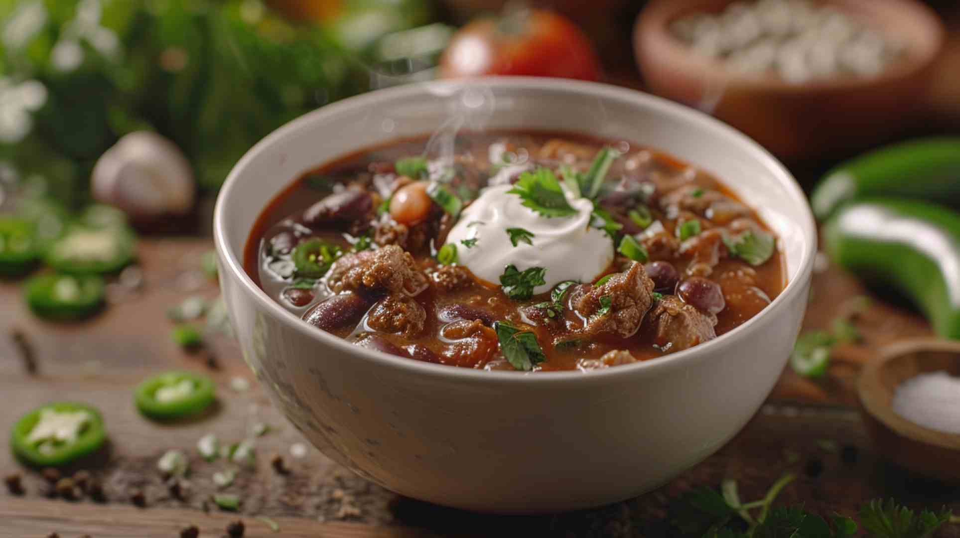 Easy Beef and Bean Chili