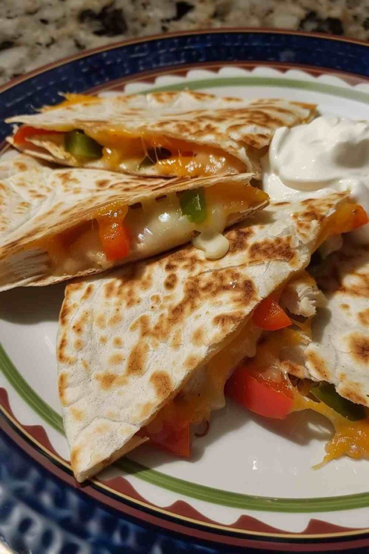 Easy Chicken Quesadillas