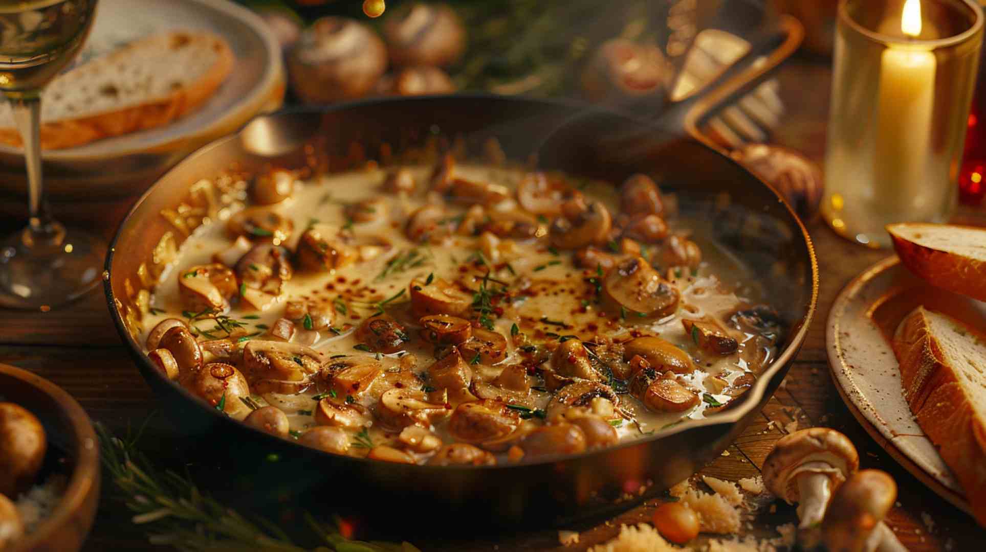 Garlic Parmesan Mushrooms