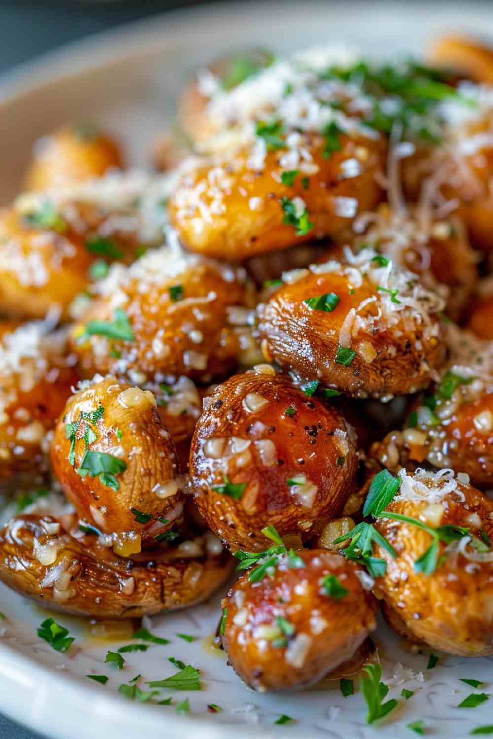 Garlic Parmesan Mushrooms