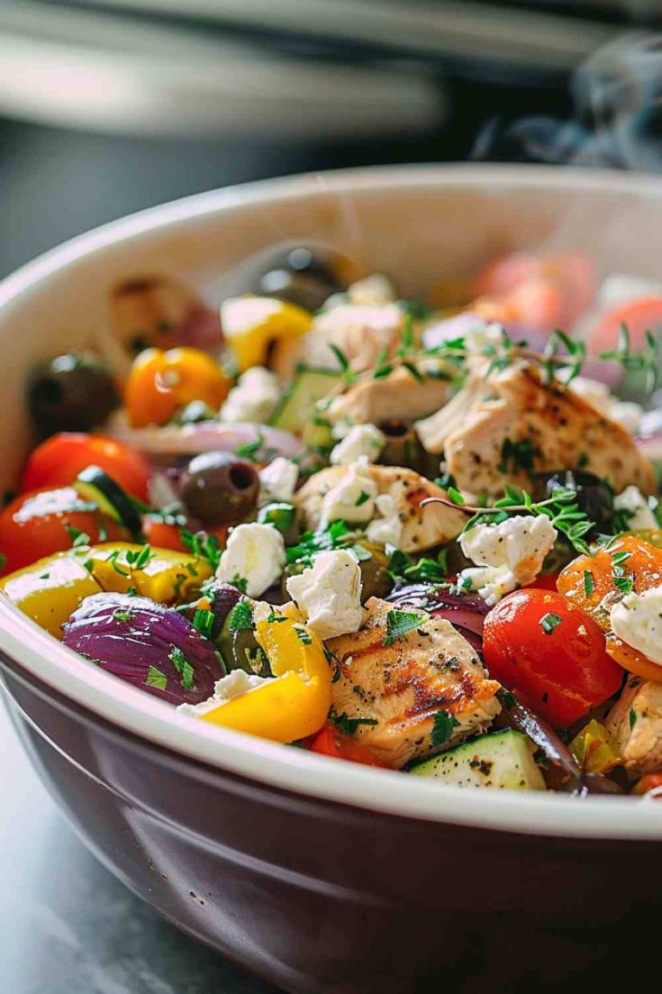 Greek Chicken and Veggies