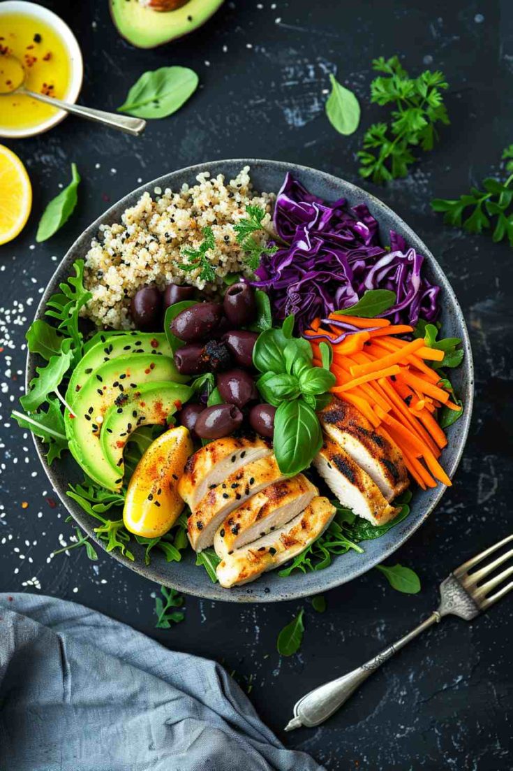 Healthy Greek Chicken Bowls