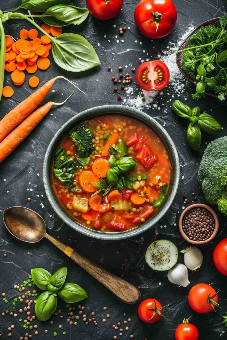 Hearty Vegetable Lentil Soup