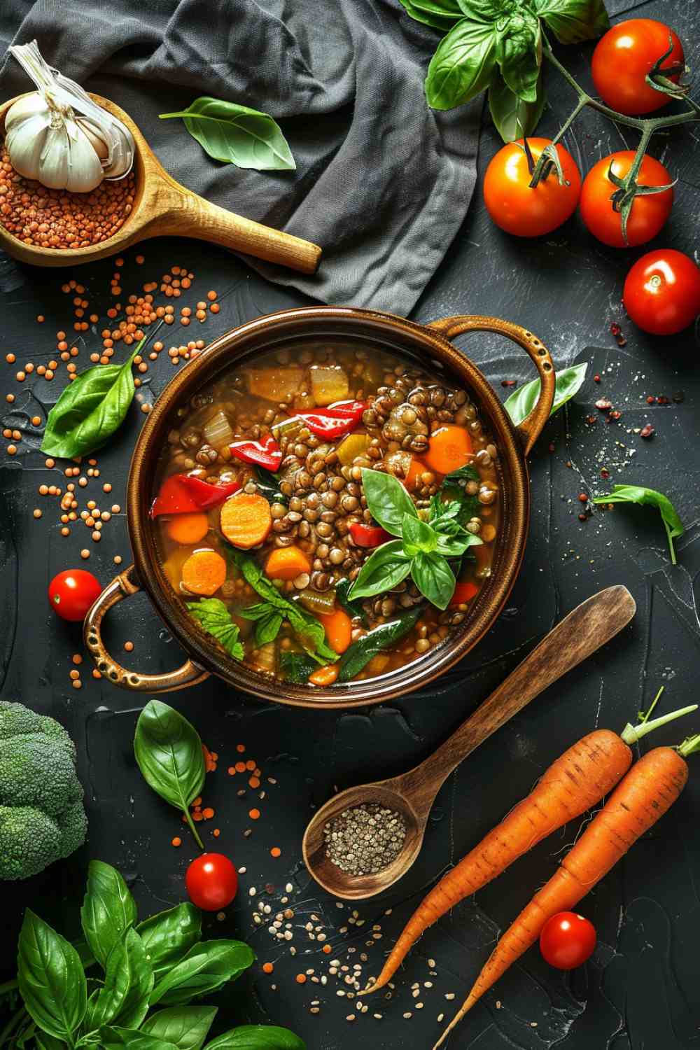 Hearty Vegetable Lentil Soup