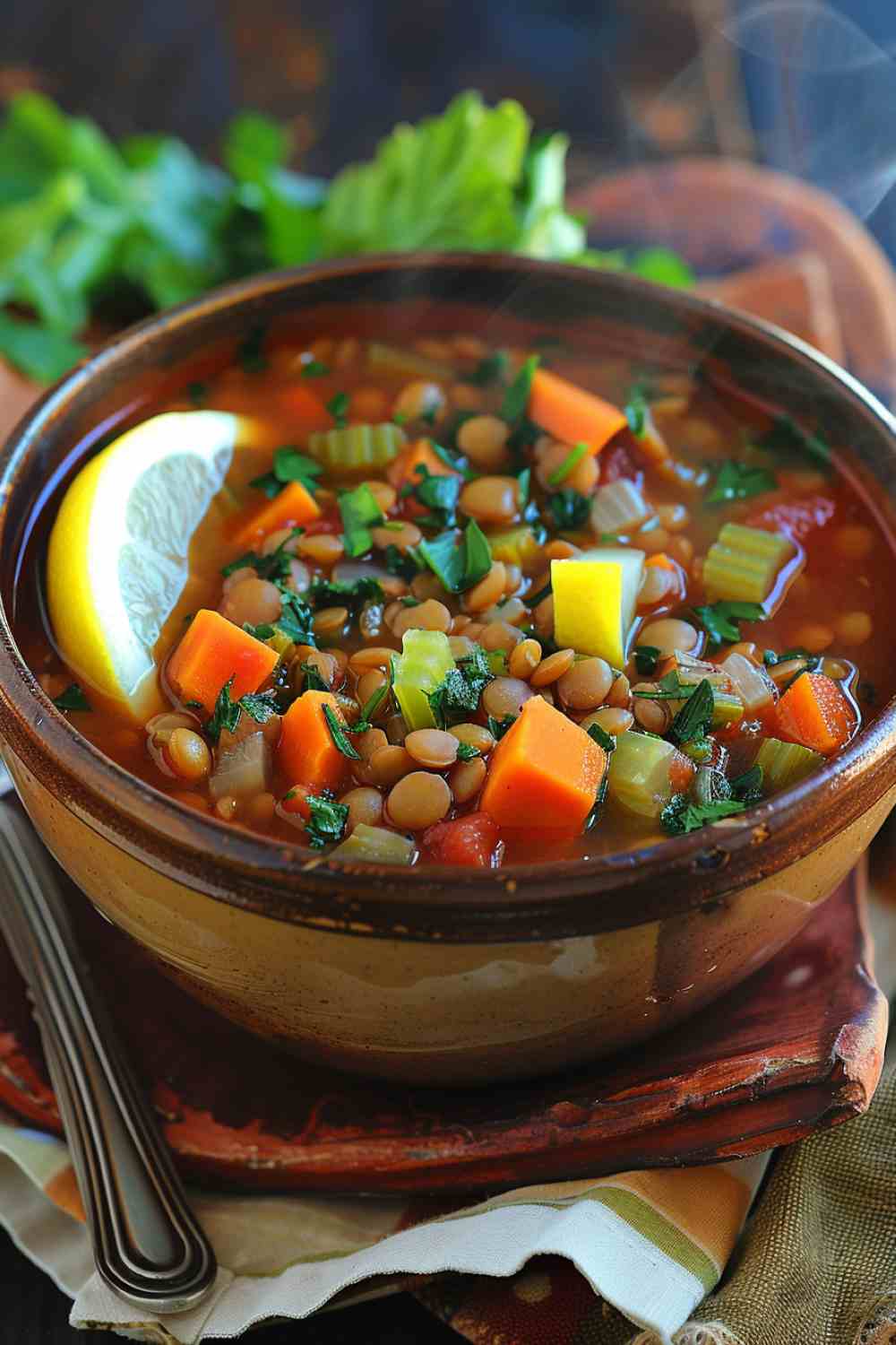 Hearty Vegetable Lentil Soup