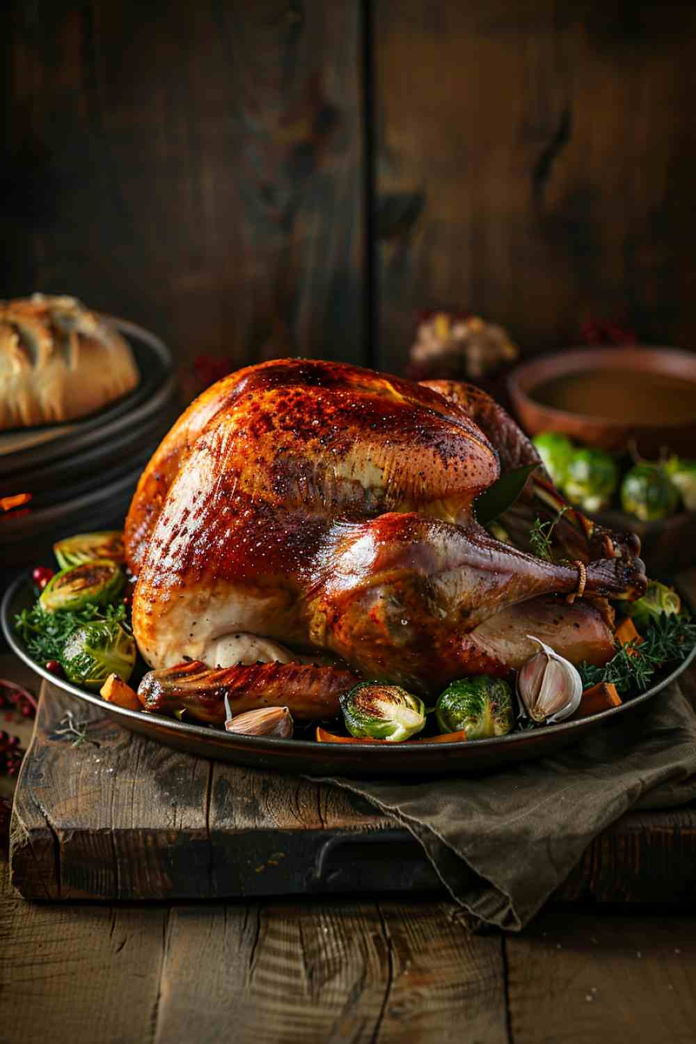 Herb Butter Roasted Turkey