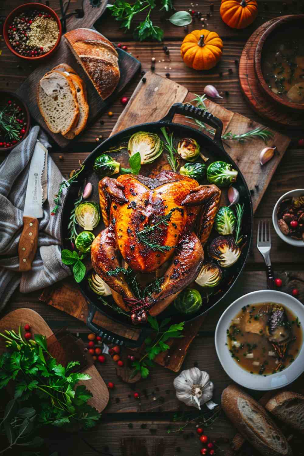 Herb Butter Roasted Turkey