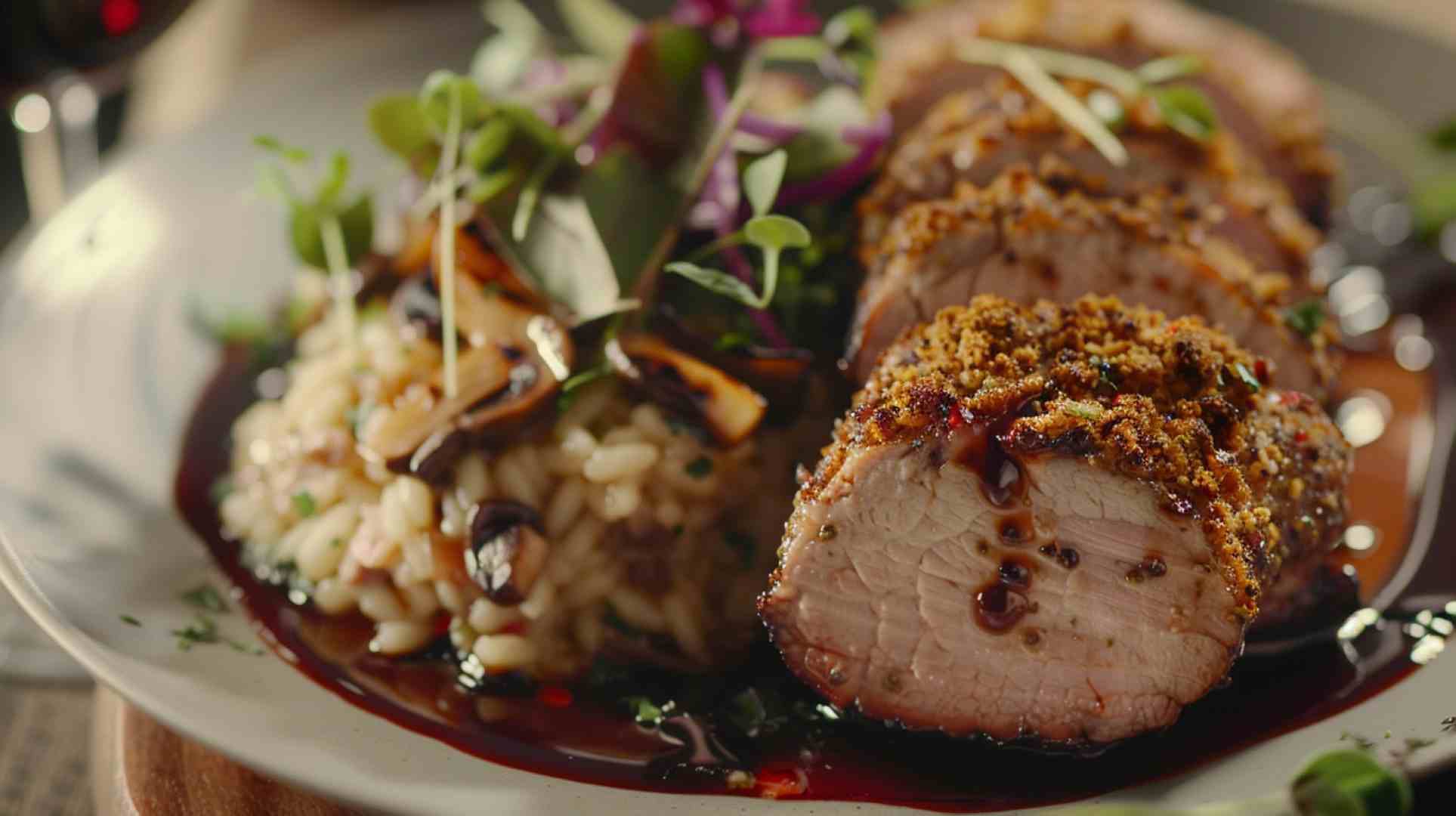 Herb-Crusted Pork Tenderloin