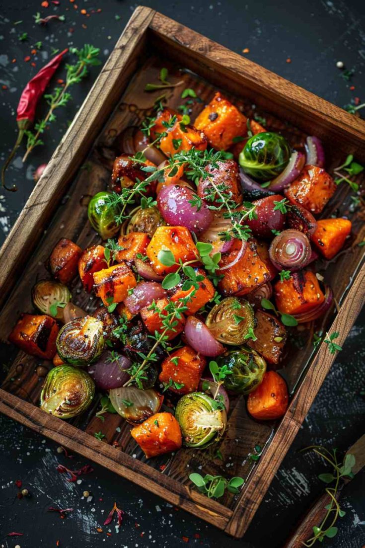 Honey Glazed Roasted Vegetables