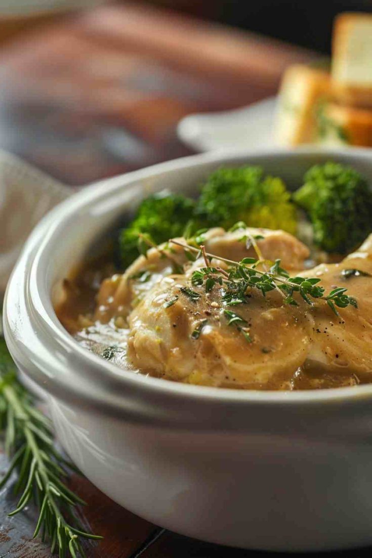 Honey Mustard Crockpot Chicken