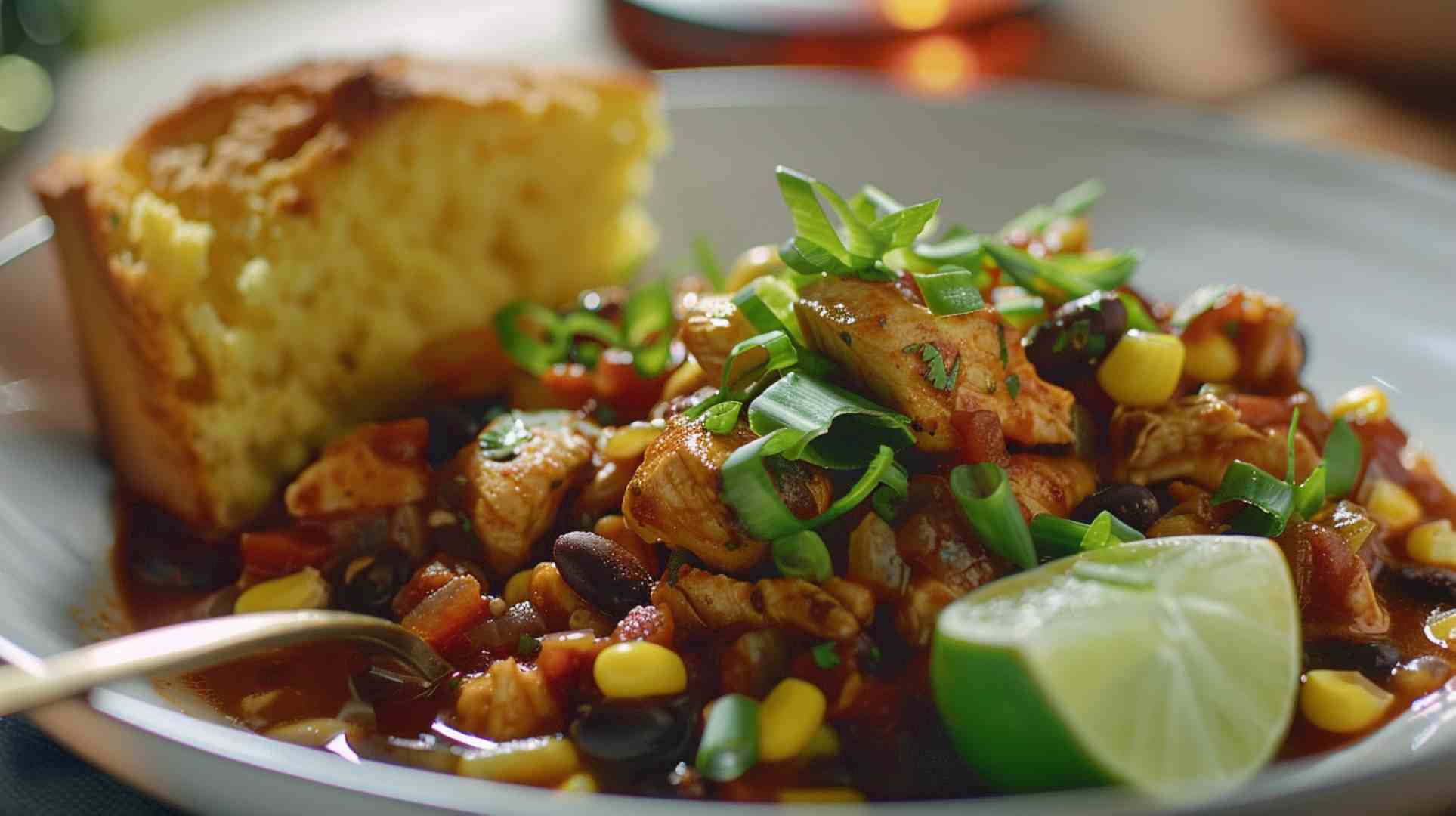 Low-Cal Southwest Chicken Stew