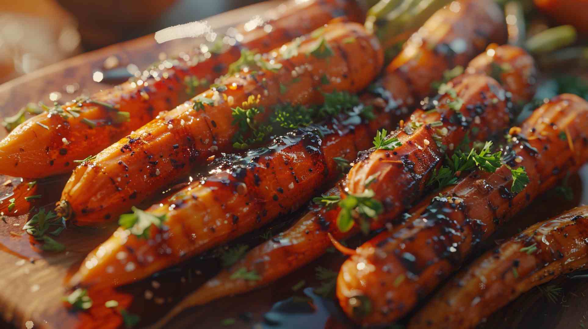 Maple-Dijon Roasted Carrots