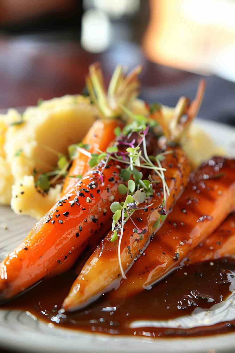 Maple-Dijon Roasted Carrots