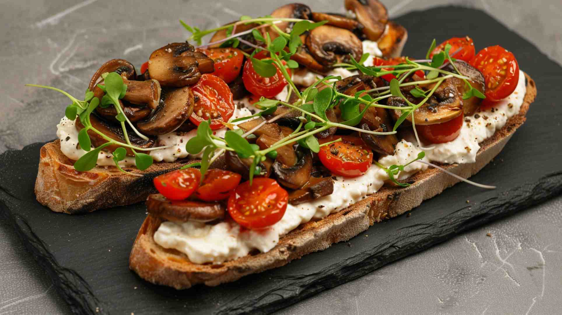 Mushroom Bruschetta