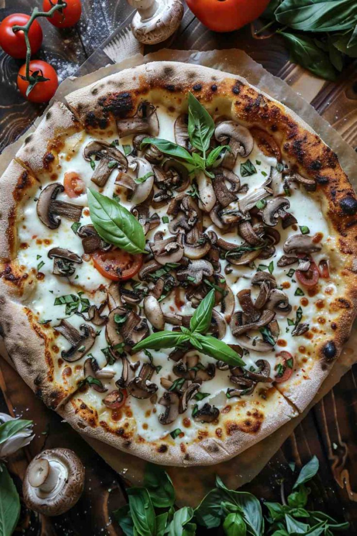 Mushroom Pizza Margherita