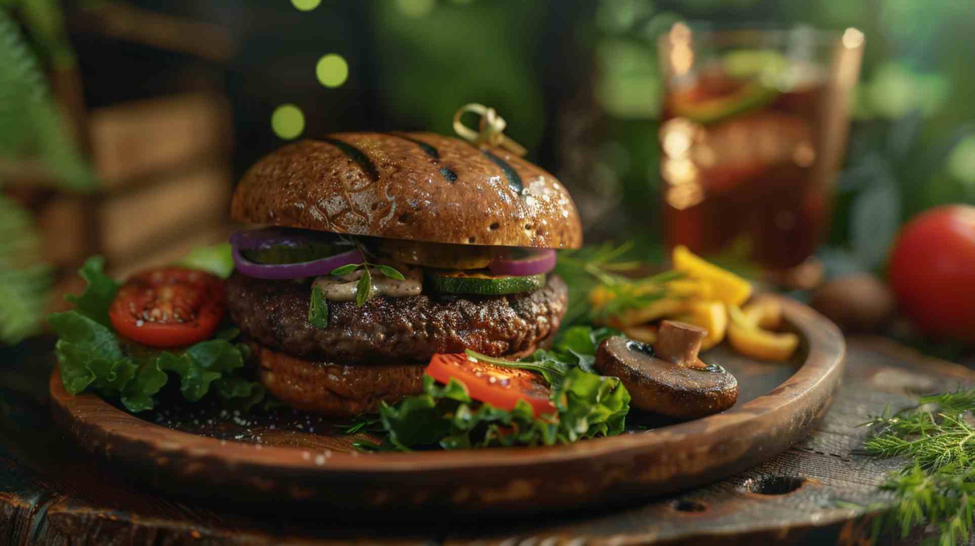 Mushroom Veggie Burger Patties