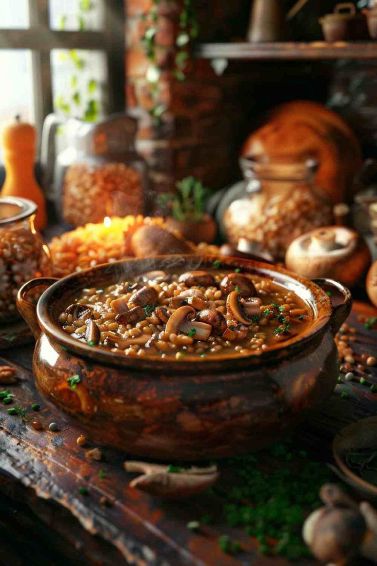 Mushroom and Barley Stew