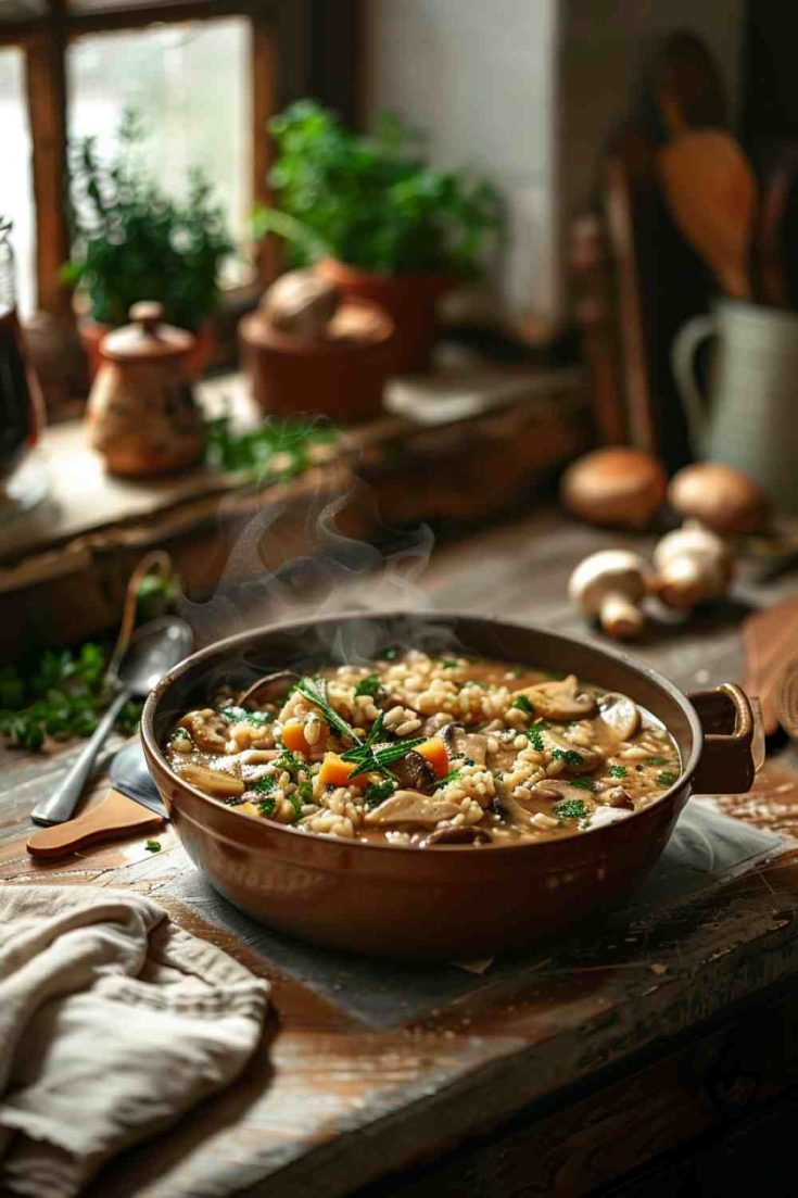 Mushroom and Barley Stew