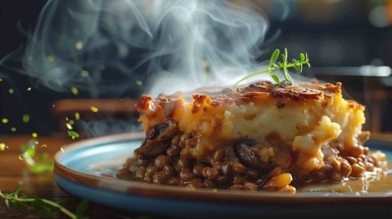Mushroom and Lentil Shepherd’s Pie