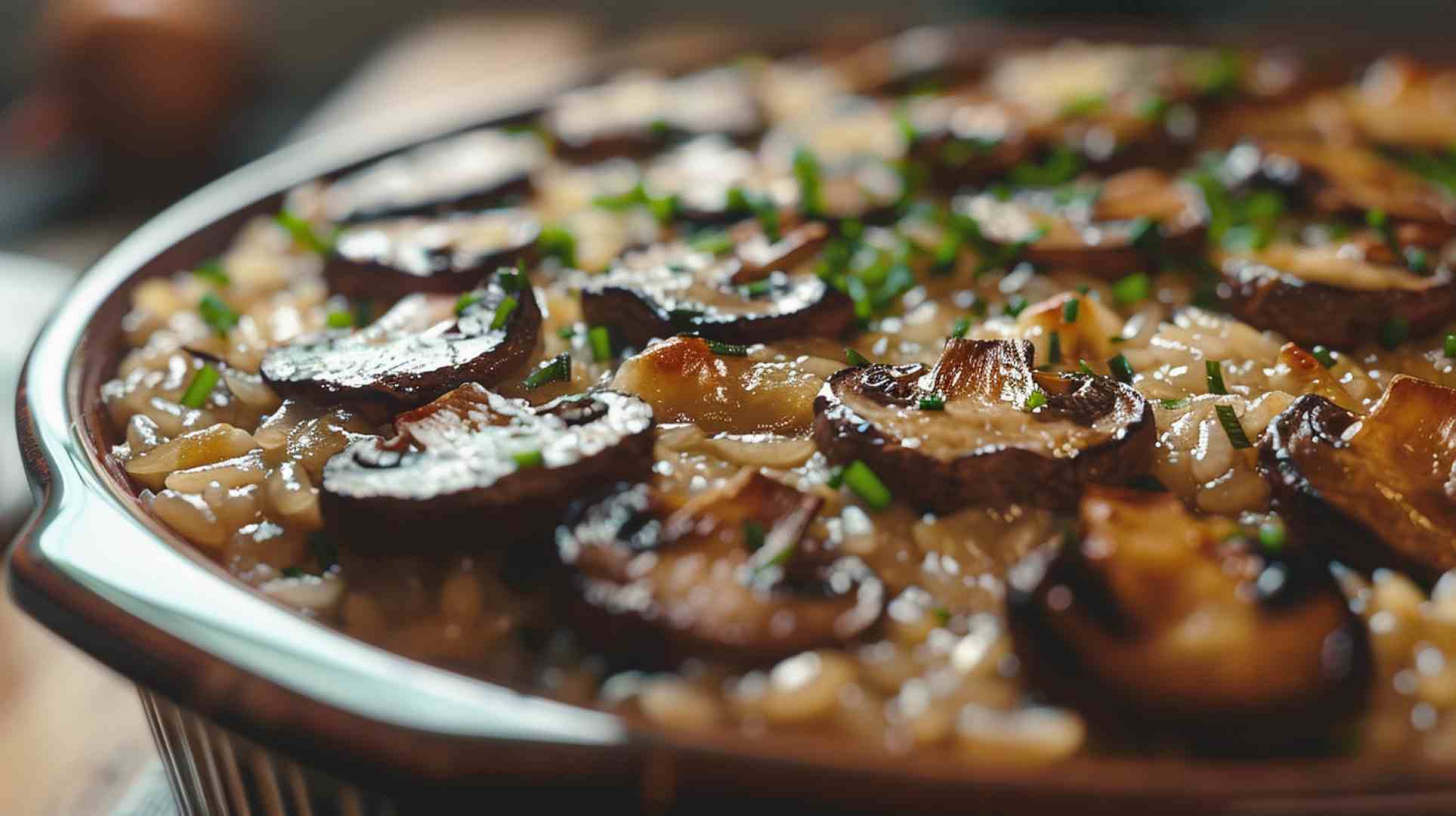 Mushroom and Rice Casserole