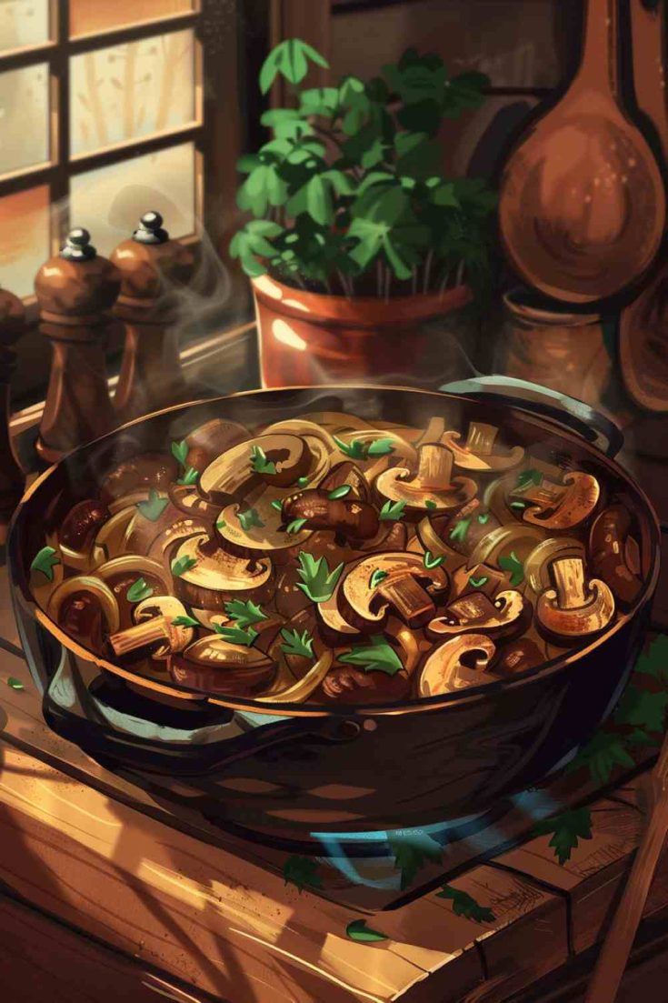 One-Pot Mushroom Stroganoff