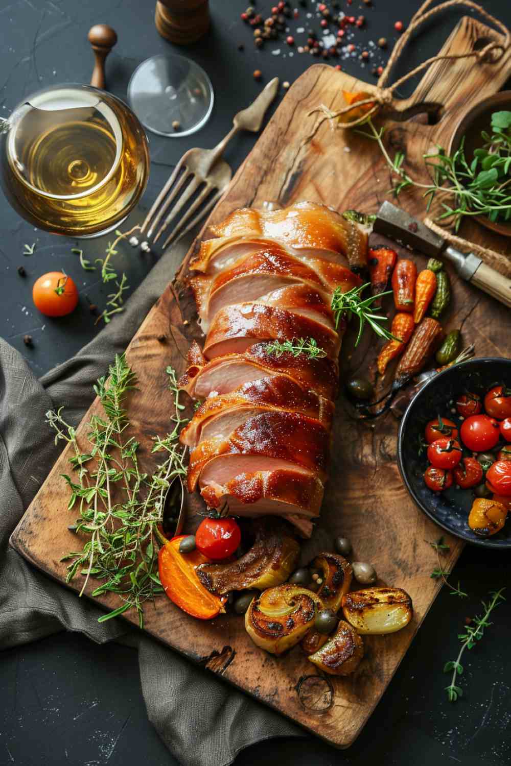 Prosciutto-Wrapped Pork Loin