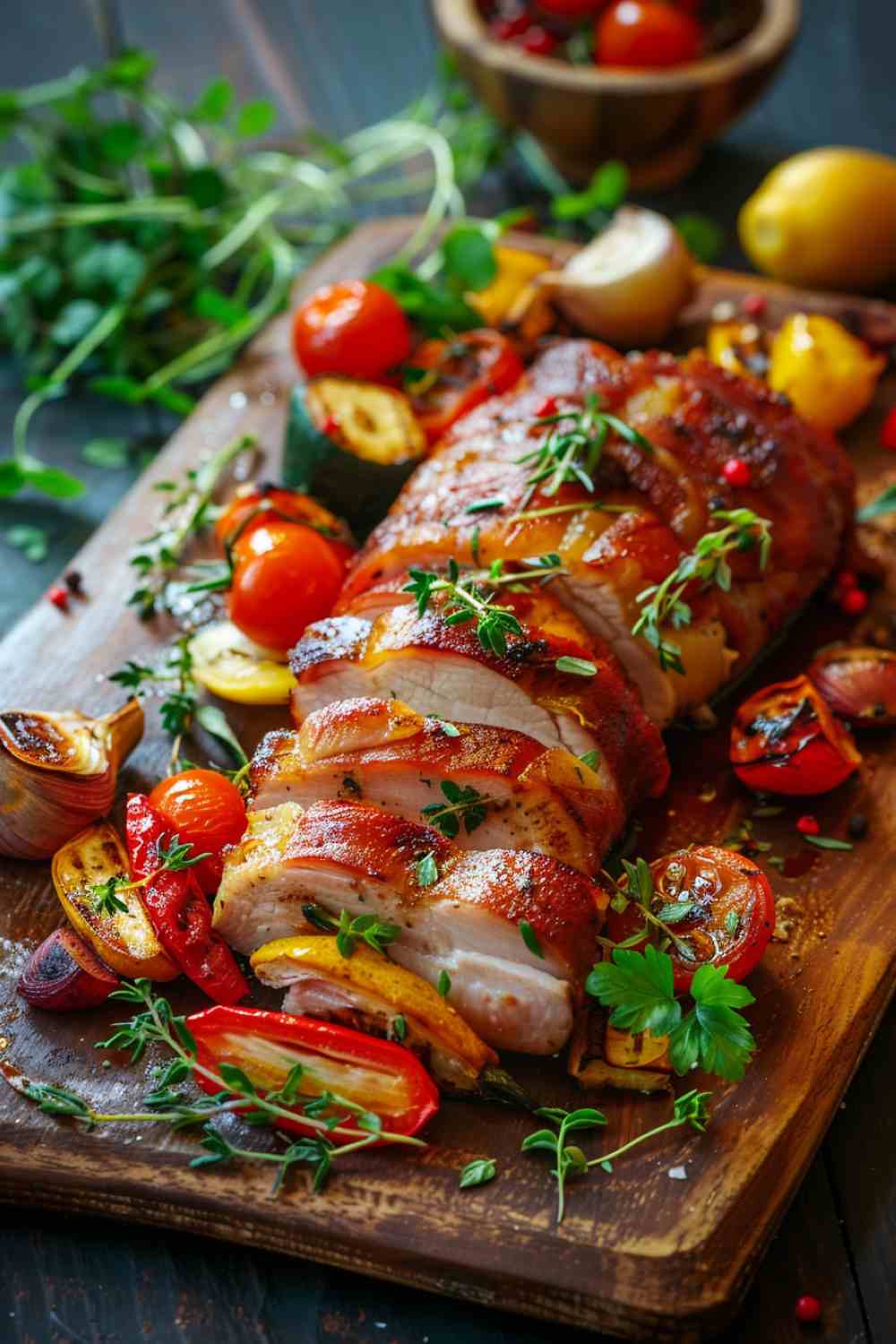 Prosciutto-Wrapped Pork Loin