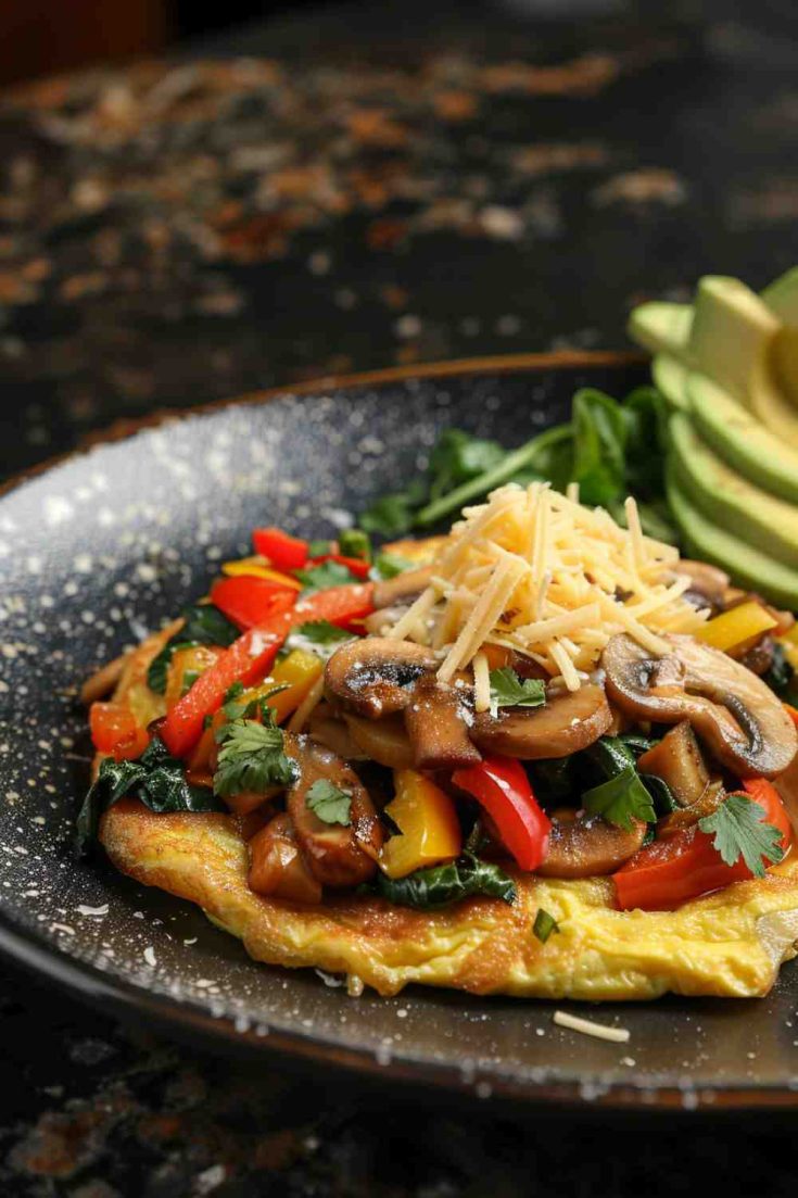 Protein-Packed Mushroom Omelette