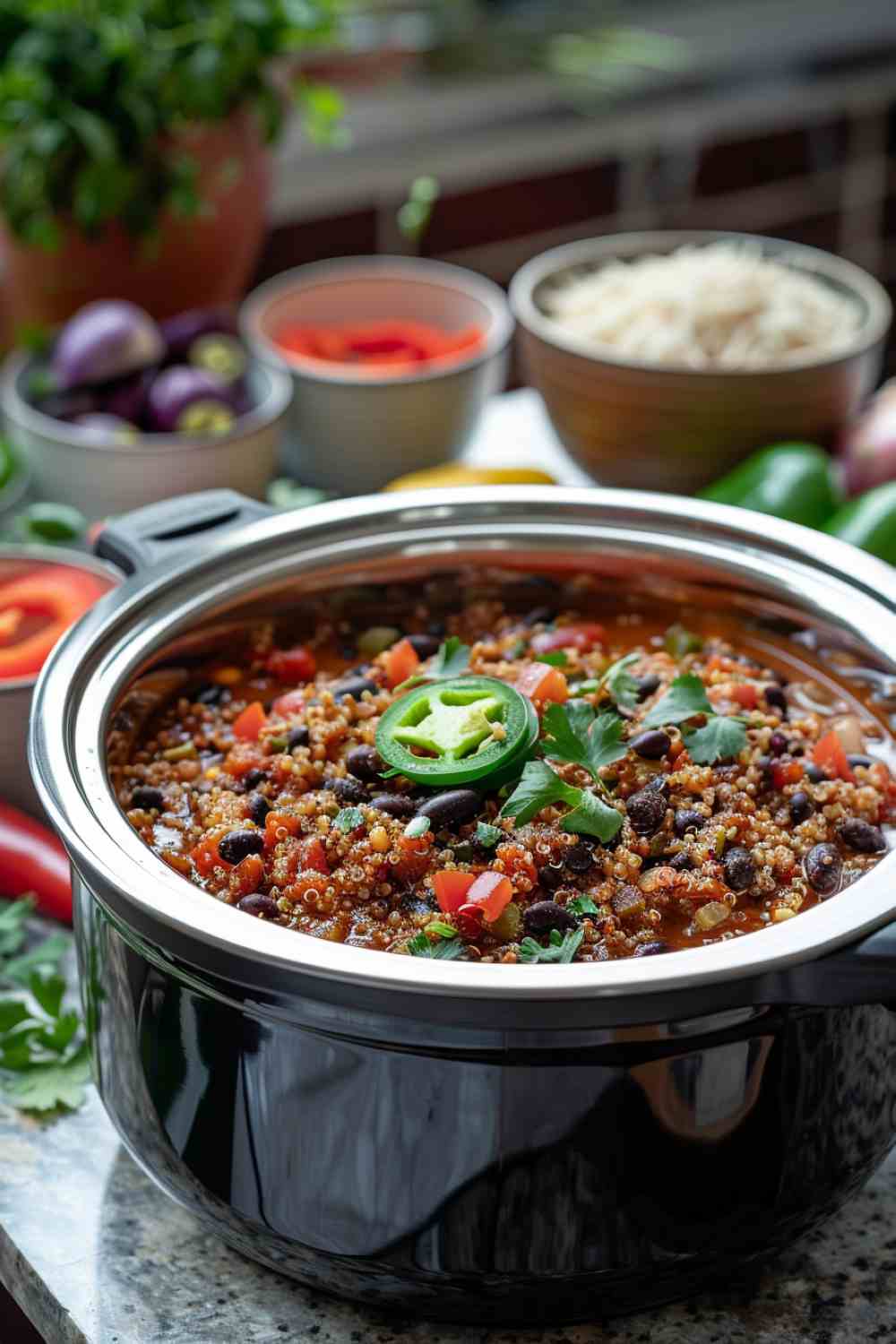 Quinoa and Black Bean Stew