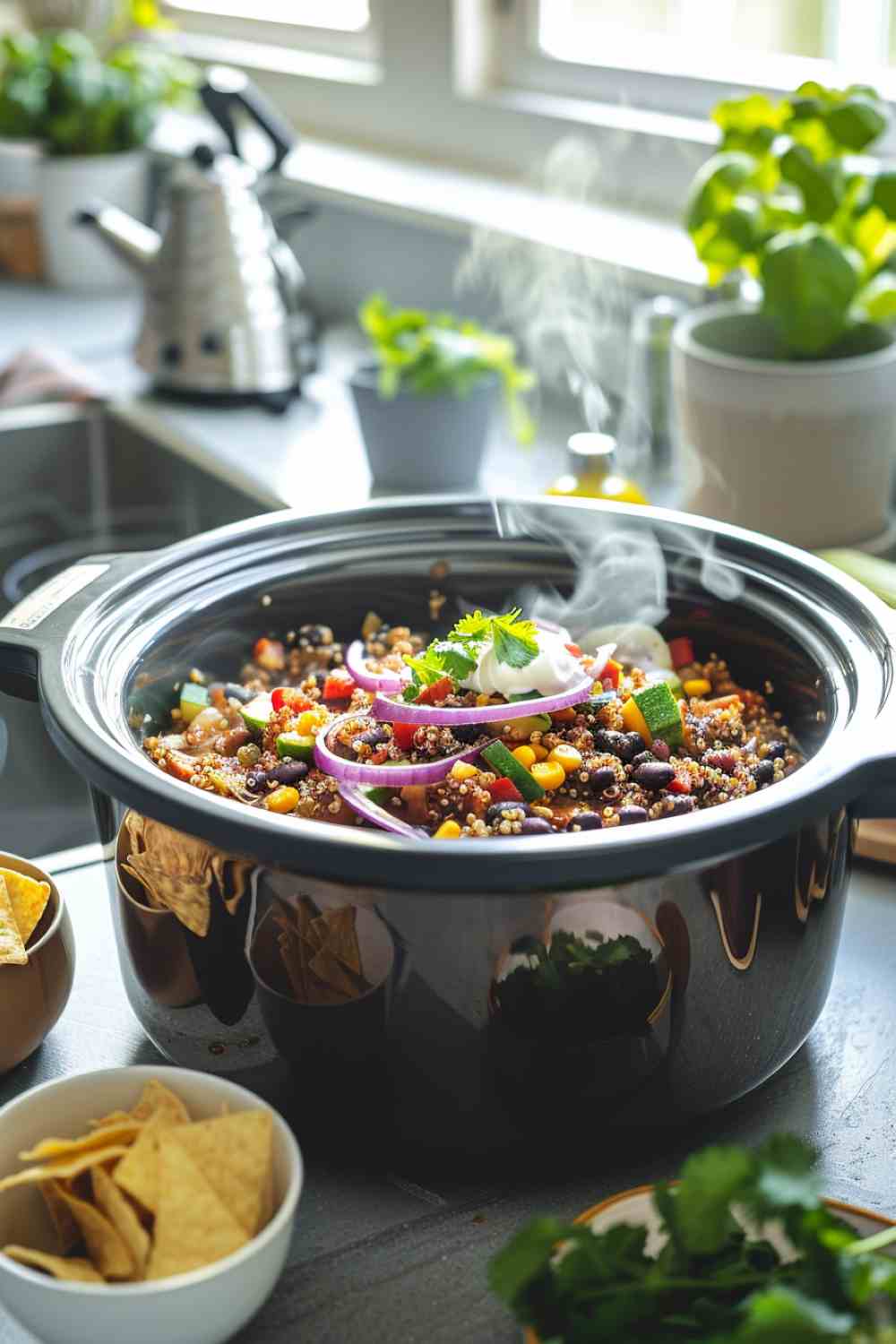 Quinoa and Black Bean Stew