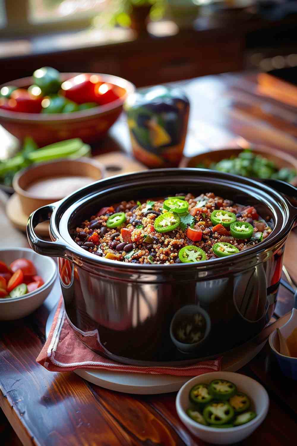 Quinoa and Black Bean Stew