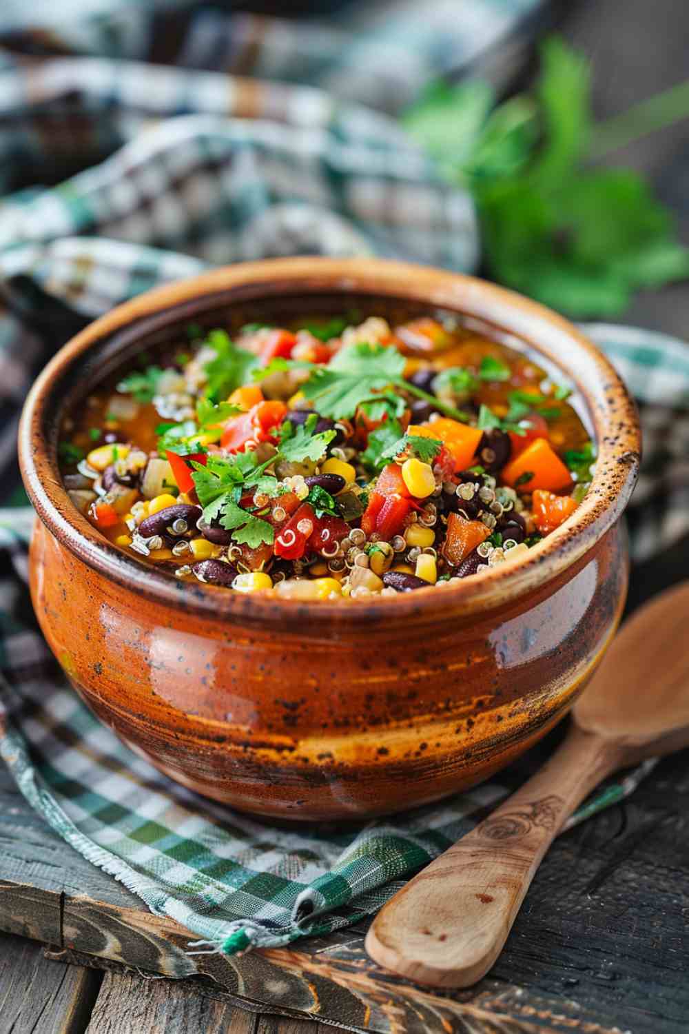 Quinoa and Black Bean Stew